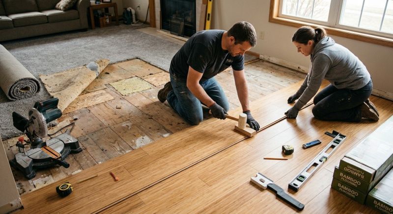 Bamboo Flooring Installation in Boulder, CO