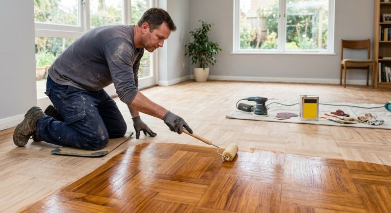 Cabin Floor Refinishing in Boulder, CO