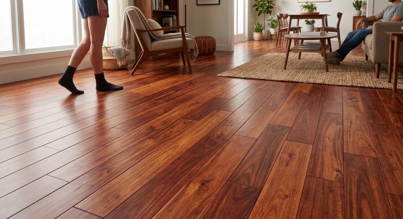 Cherry Floor Installation in Boulder County, CO