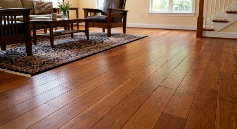 Cherry Floor Installation in Denver, CO
