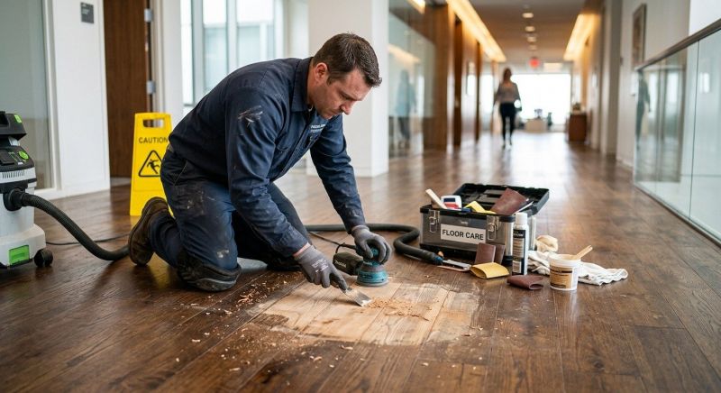 Commercial Hardwood Repair in Firestone, CO