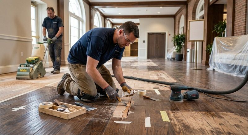 Commercial Hardwood Repair in Lafayette, CO