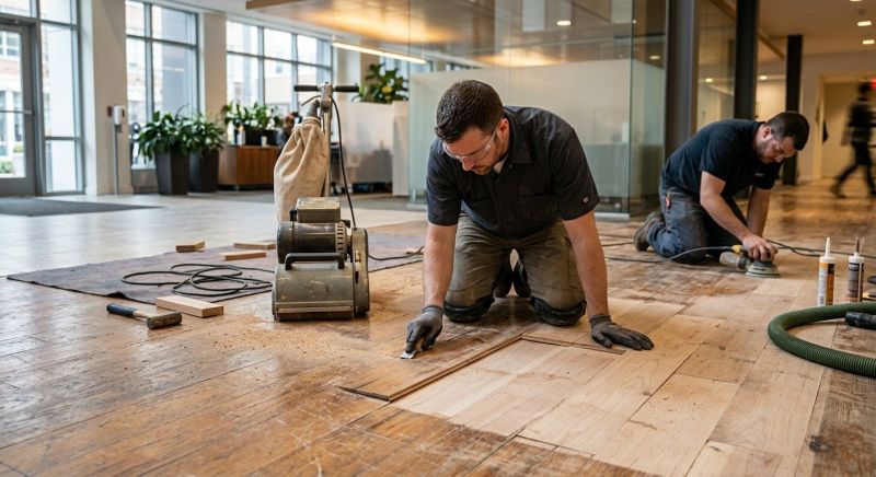 Commercial Wood Floor Repair in Longmont, CO