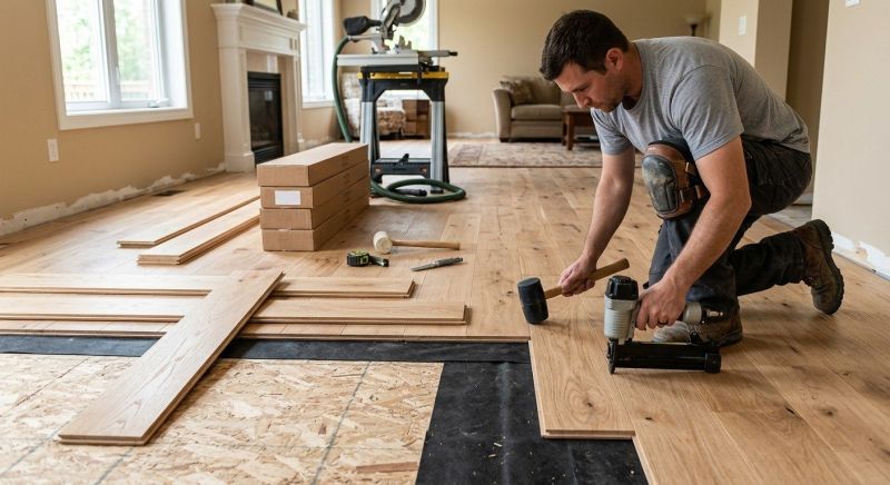 Hardwood Floor Installation in Allenspark, CO