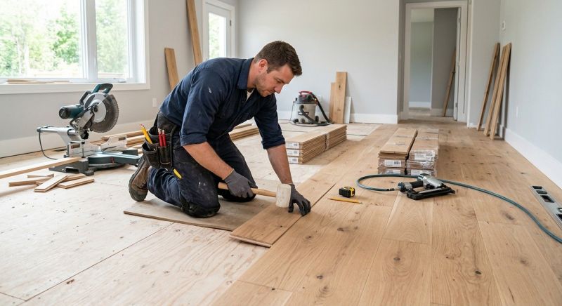 Hardwood Floor Installation in Black Hawk, CO