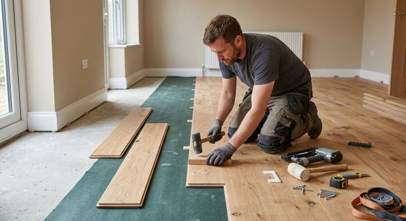 Hardwood Floor Installation in Black Hawk, CO