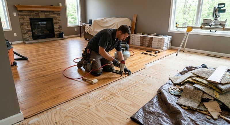 Hardwood Floor Installation in Dacono, CO