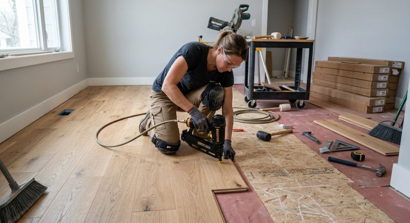 Hardwood Floor Installation in Longmont, CO