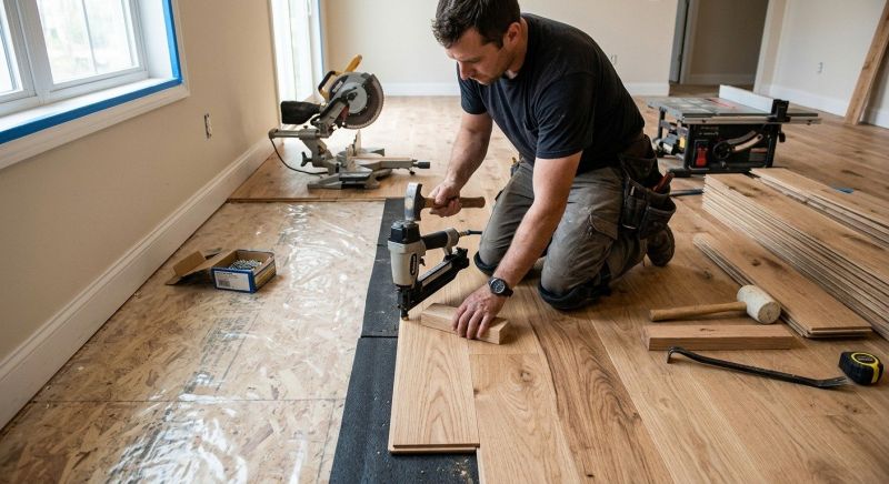 Hardwood Floor Installation in Louisville, CO