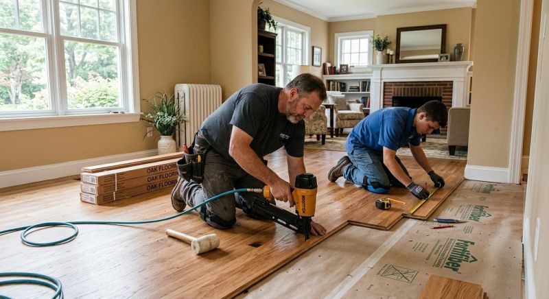 Hardwood Floor Installation in Wheat Ridge, CO