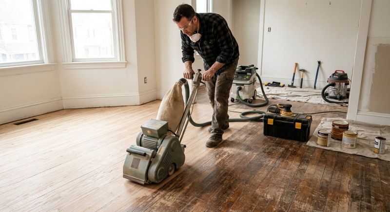 Hardwood Floor Renovation in Boulder, CO