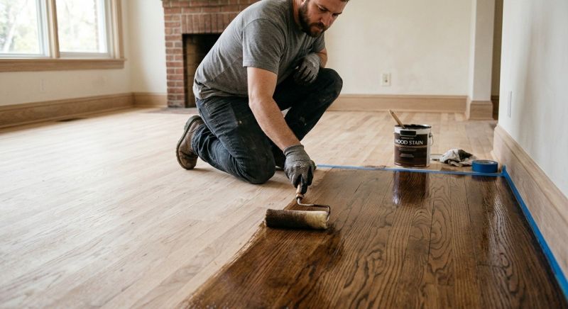 Hardwood Floor Staining in Fort Lupton, CO