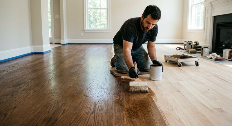 Hardwood Floor Staining in Gilpin County, CO