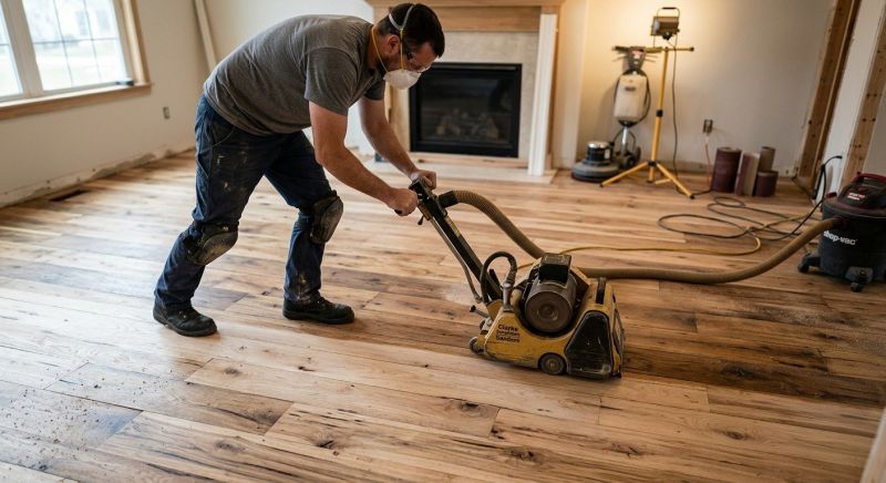 Hickory Floor Refinishing in Boulder, CO
