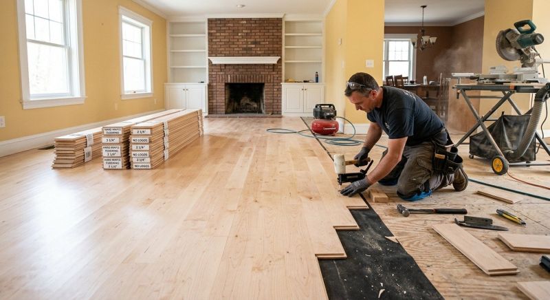 Maple Flooring Installation in Boulder County, CO
