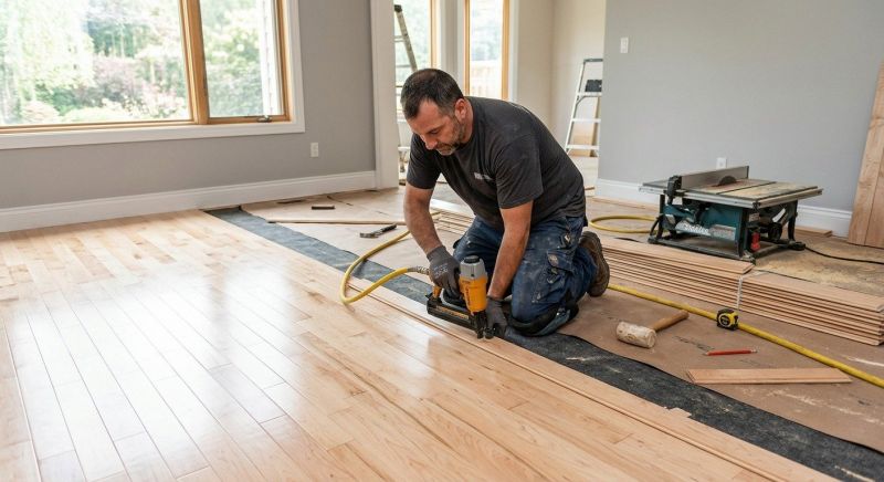 Maple Flooring Installation in Fort Lupton, CO