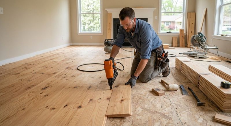 Maple Flooring Installation in Wheat Ridge, CO