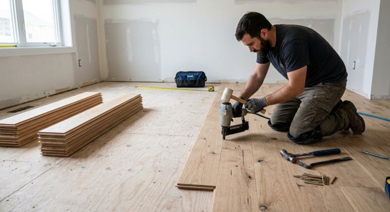 Oak Floor Installation in Arvada, CO