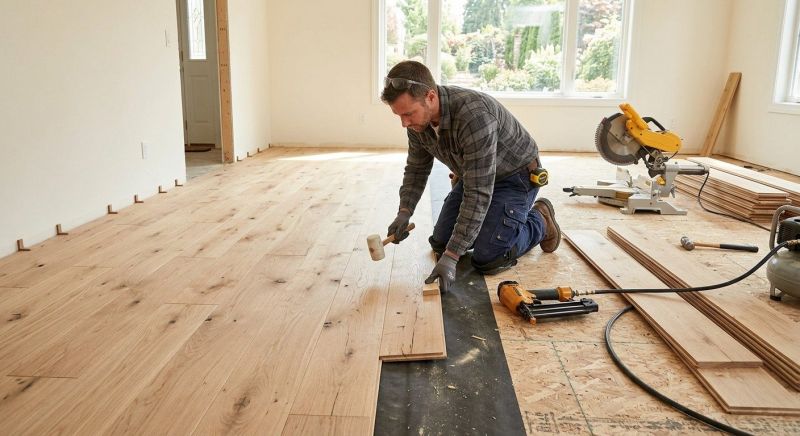 Oak Floor Installation in Indian Hills, CO