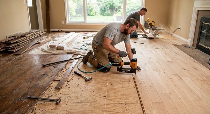 Oak Floor Replacement in Boulder, CO
