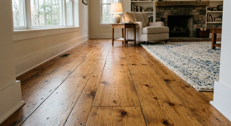 Pine Floor Installation in Boulder, CO