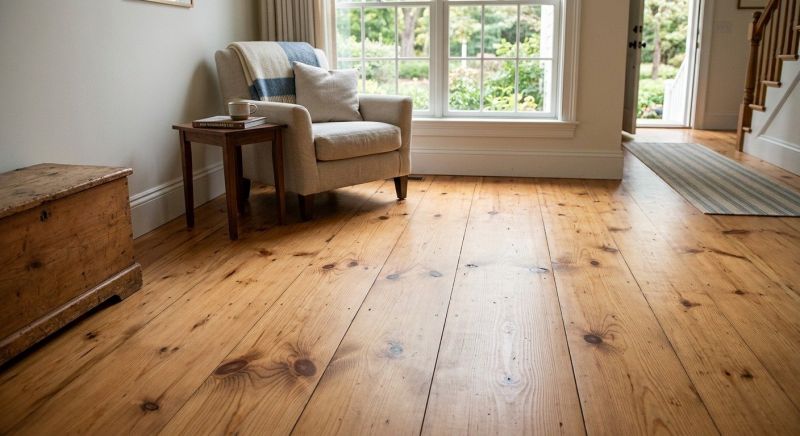 Pine Floor Installation in Boulder, CO