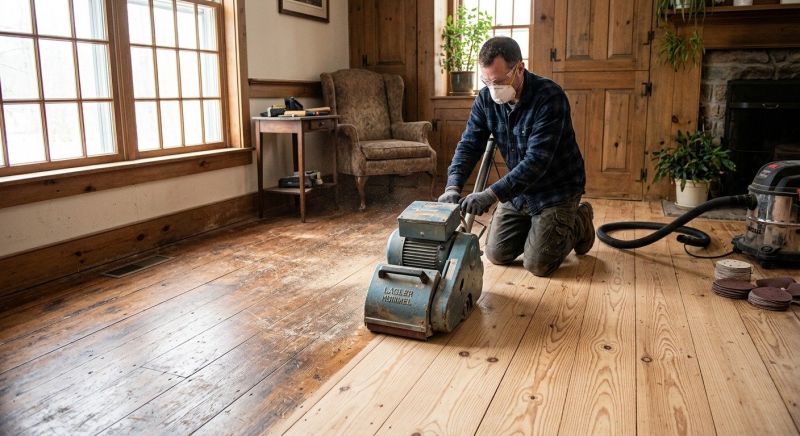 Pine Floor Refinishing in Boulder, CO