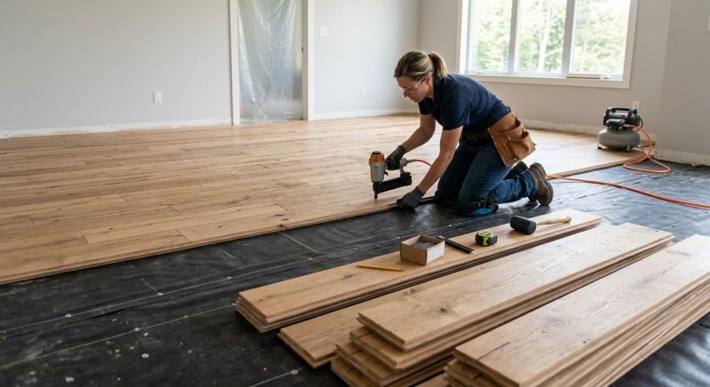 Plank Floor Installation in Boulder, CO