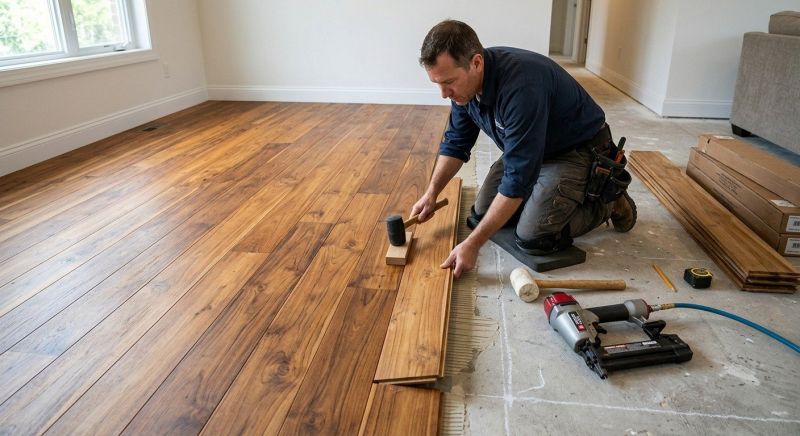 Teak Flooring Installation in Boulder, CO