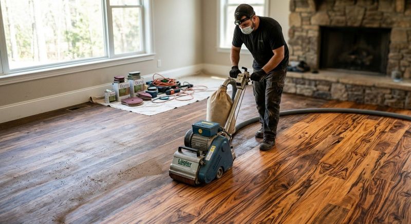 Tiger Wood Floor Refinishing in Boulder, CO