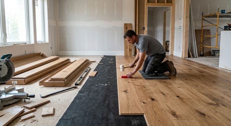 Wide Plank Floor Installation in Boulder, CO