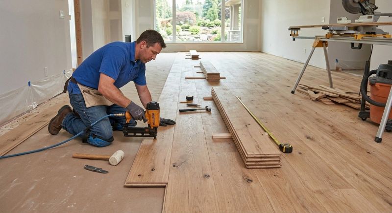 Wide Plank Floor Installation in Boulder, CO