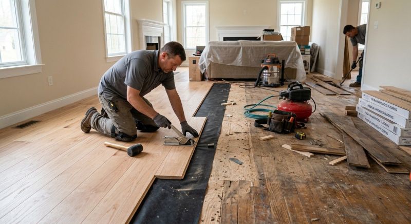 Wood Floor Replacement in Firestone, CO