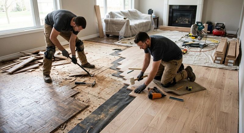 Wood Floor Replacement in Fort Lupton, CO